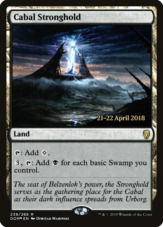 Cabal Stronghold card front