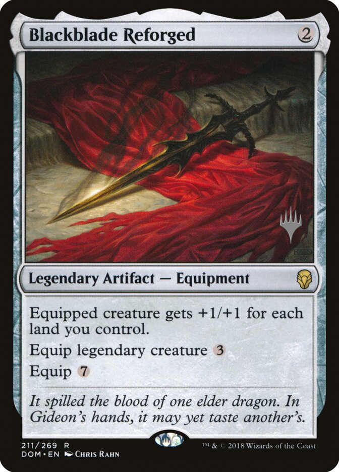 Blackblade Reforged card front