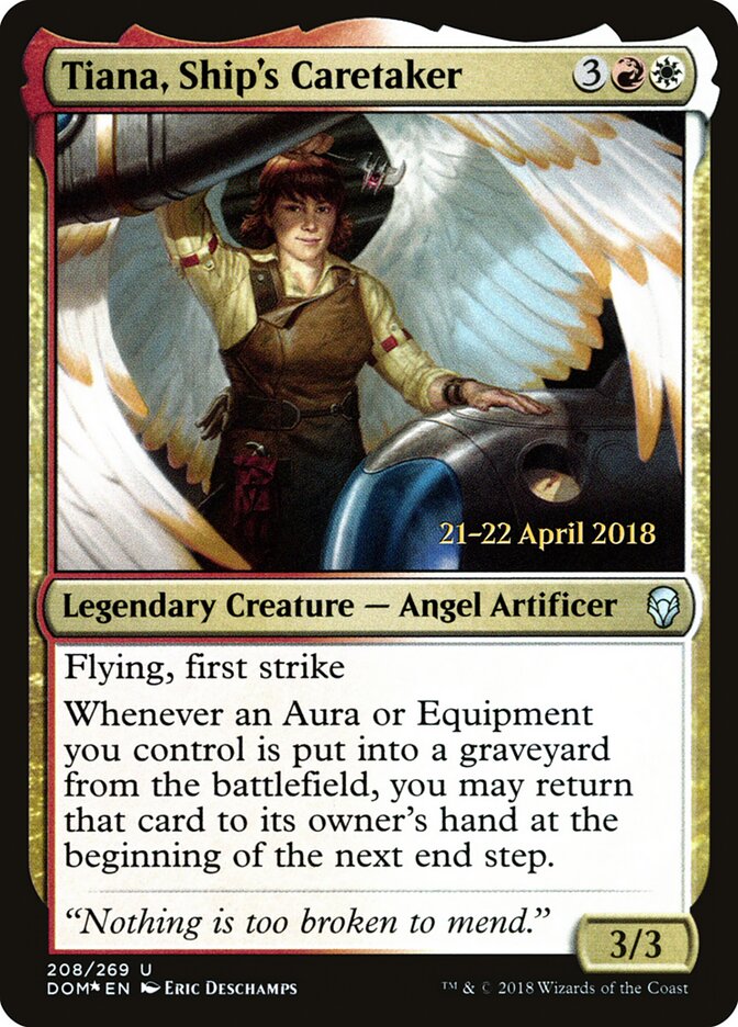 Tiana, Ship's Caretaker card front