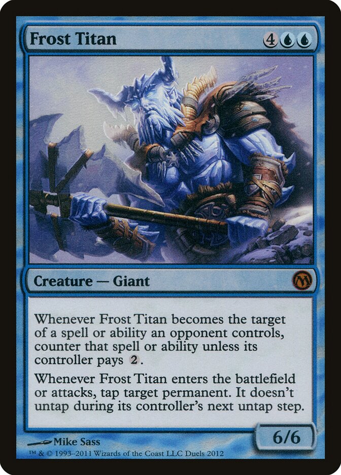 Frost Titan card front