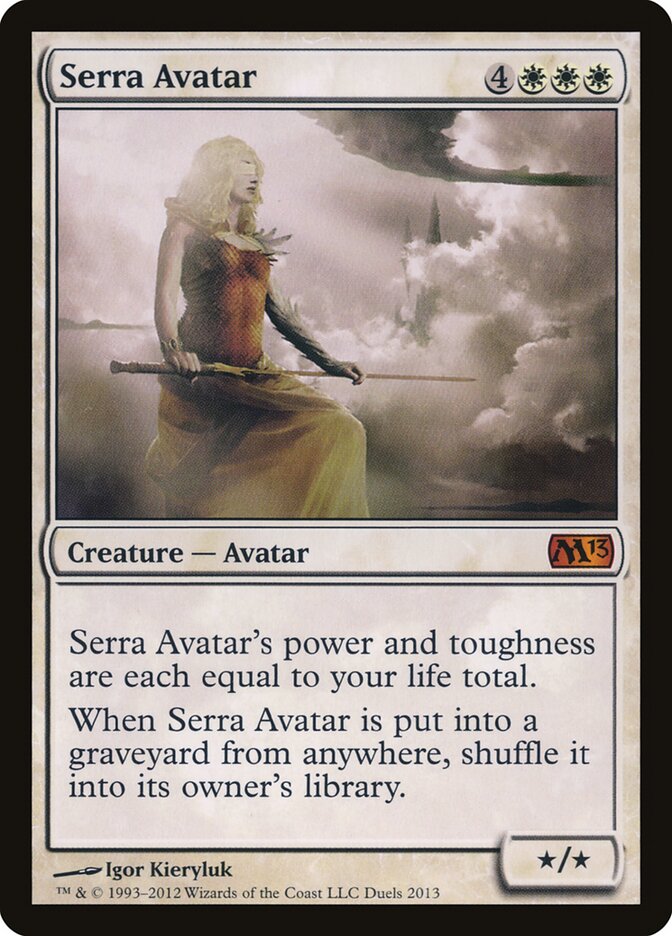 Serra Avatar card front