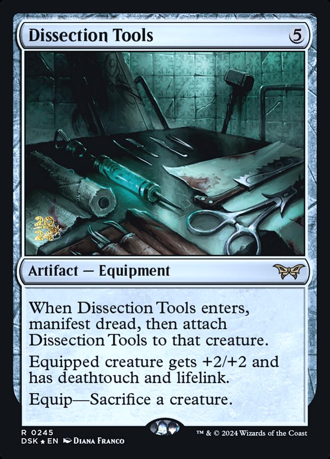 Dissection Tools card front