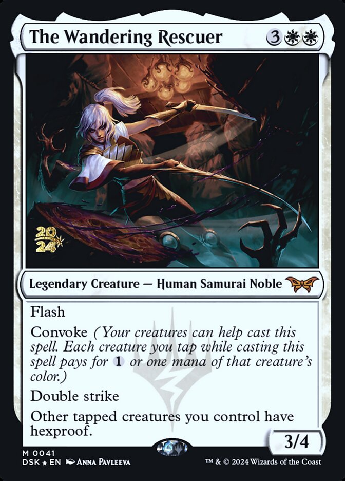 The Wandering Rescuer card front
