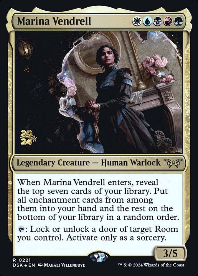 Marina Vendrell card front