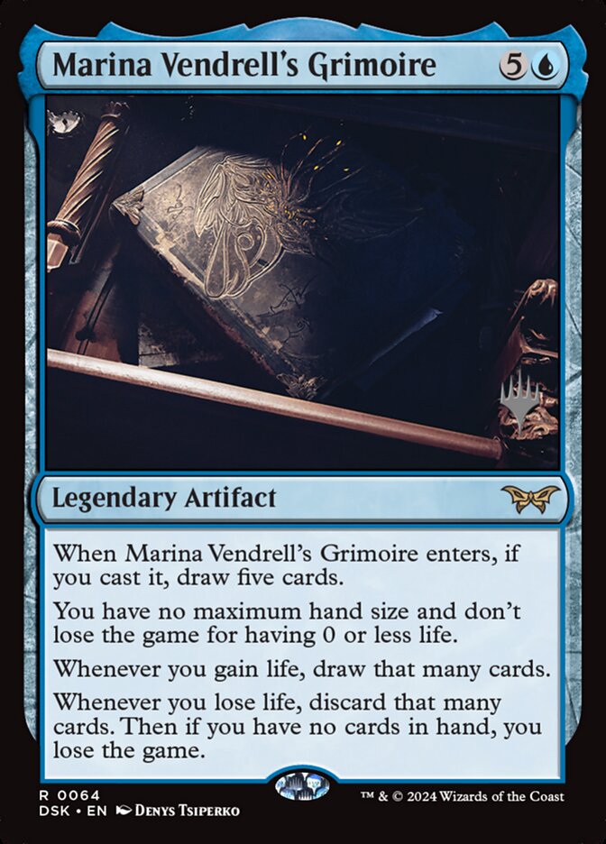 Marina Vendrell's Grimoire card front