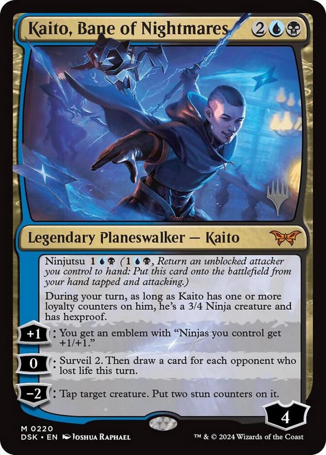 Kaito, Bane of Nightmares card front