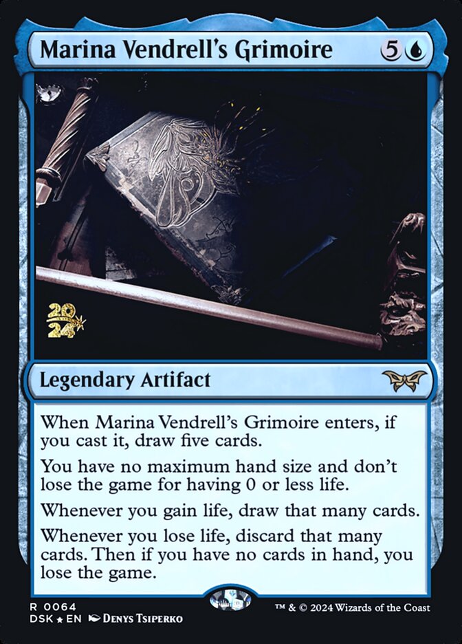 Marina Vendrell's Grimoire card front