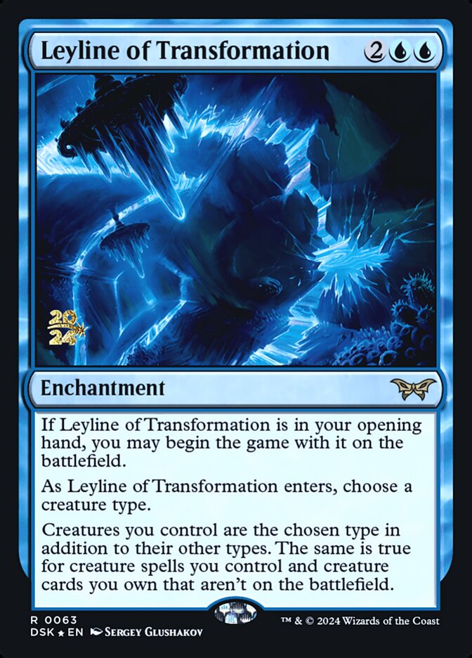 Leyline of Transformation card front