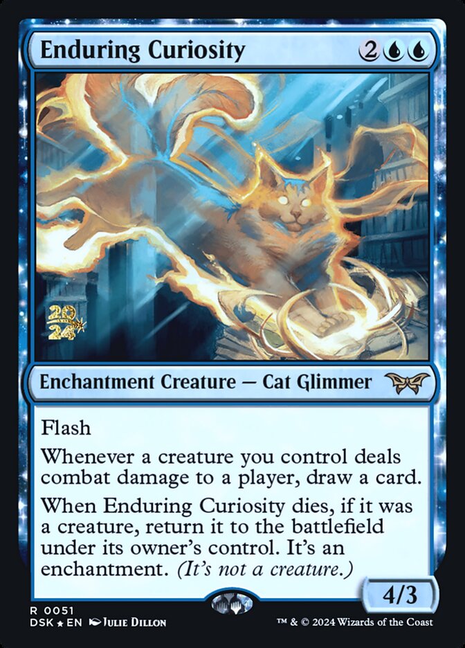 Enduring Curiosity card front