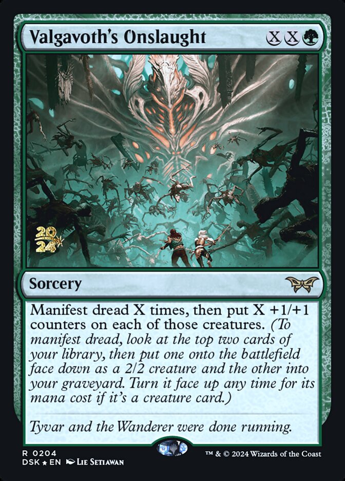 Valgavoth's Onslaught card front