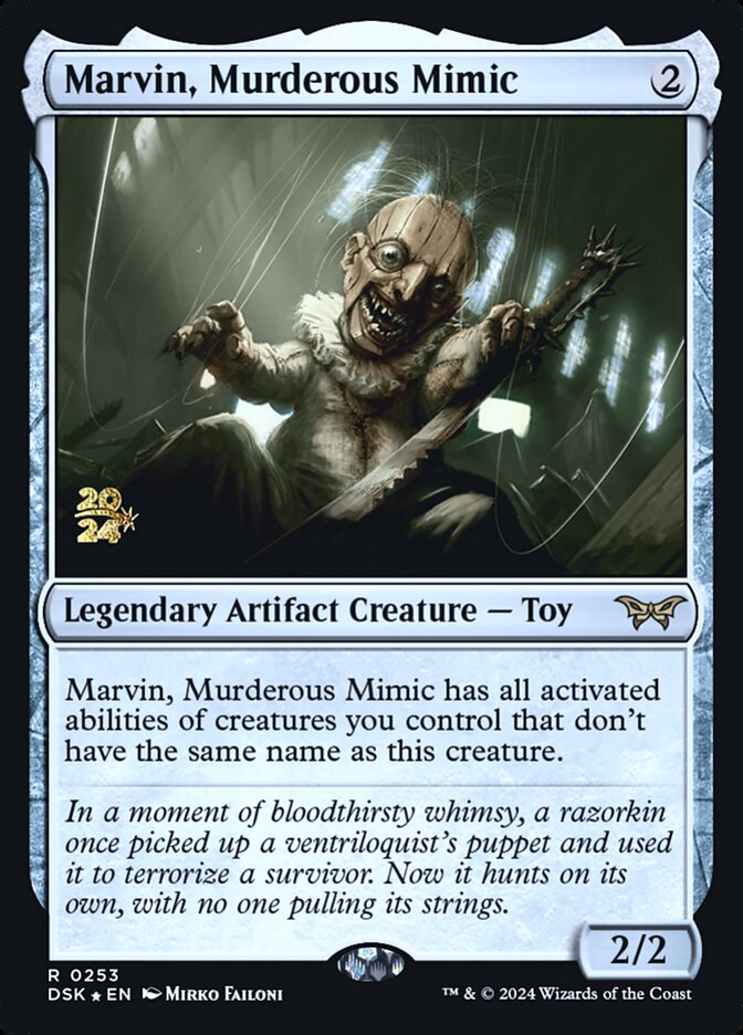Marvin, Murderous Mimic card front