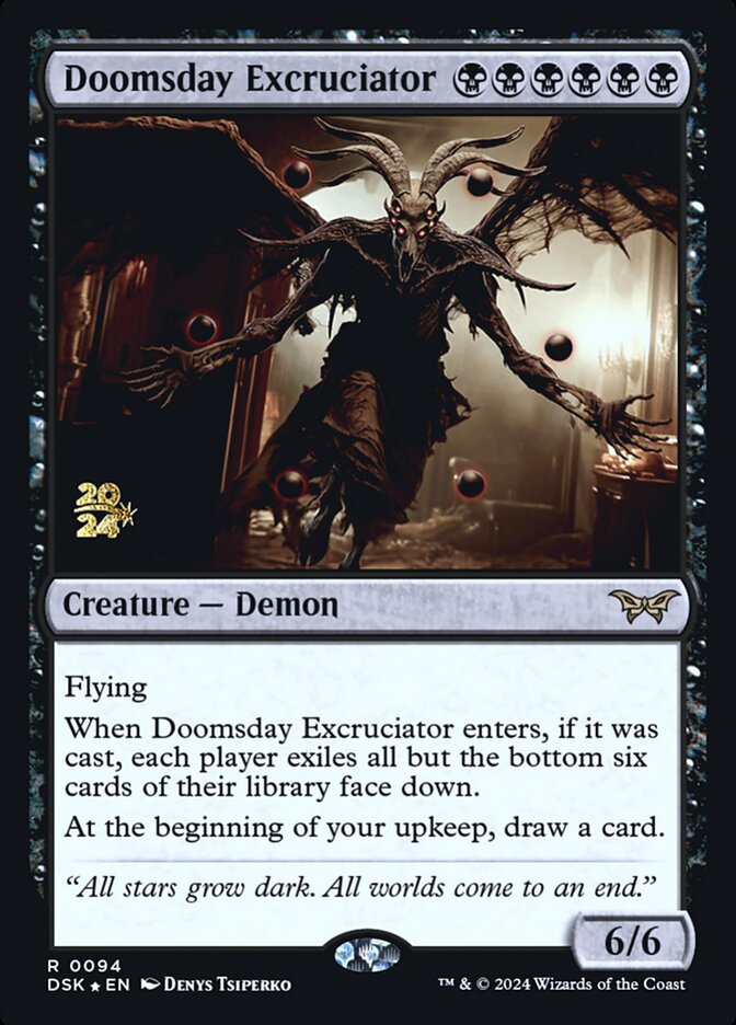 Doomsday Excruciator card front