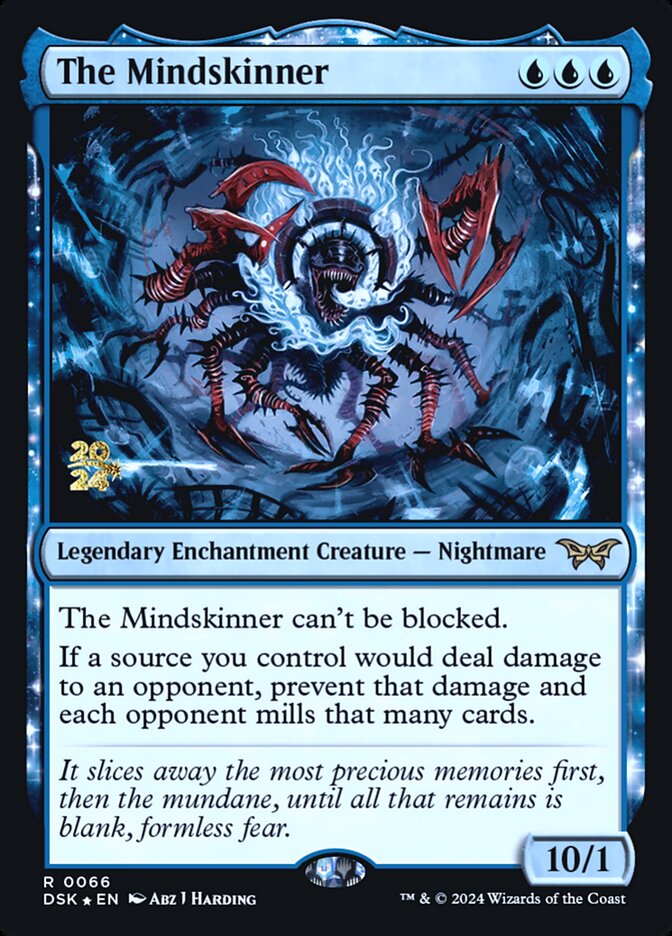 The Mindskinner card front