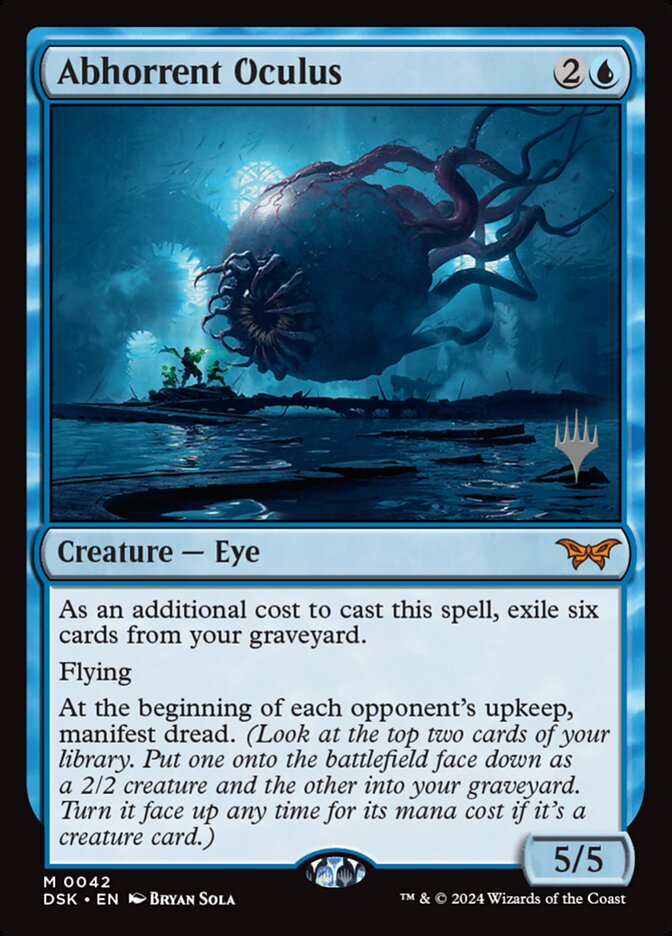 Abhorrent Oculus card front