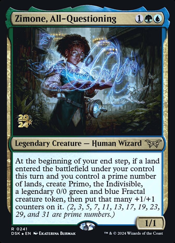 Zimone, All-Questioning card front