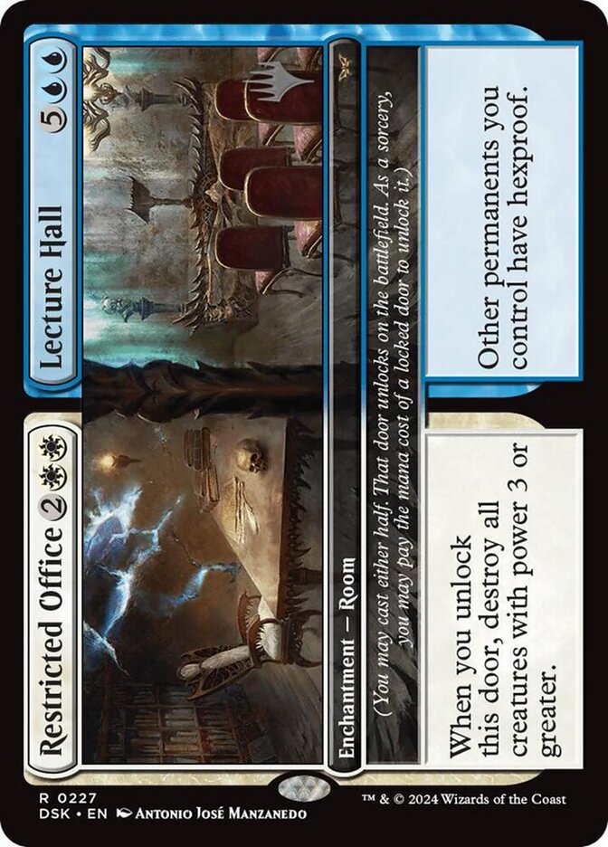 Restricted Office card front