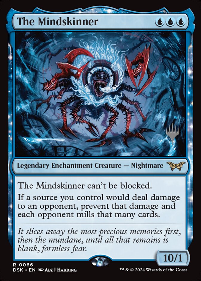 The Mindskinner card front
