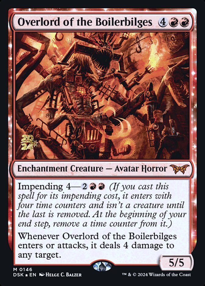 Overlord of the Boilerbilges card front