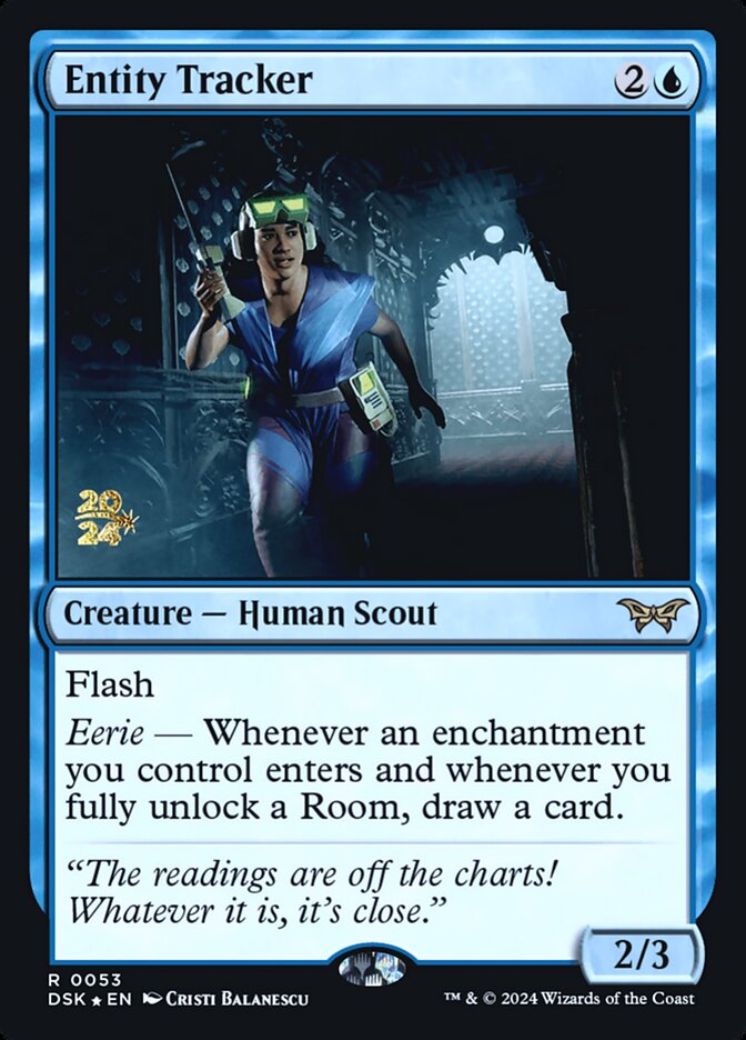 Entity Tracker card front