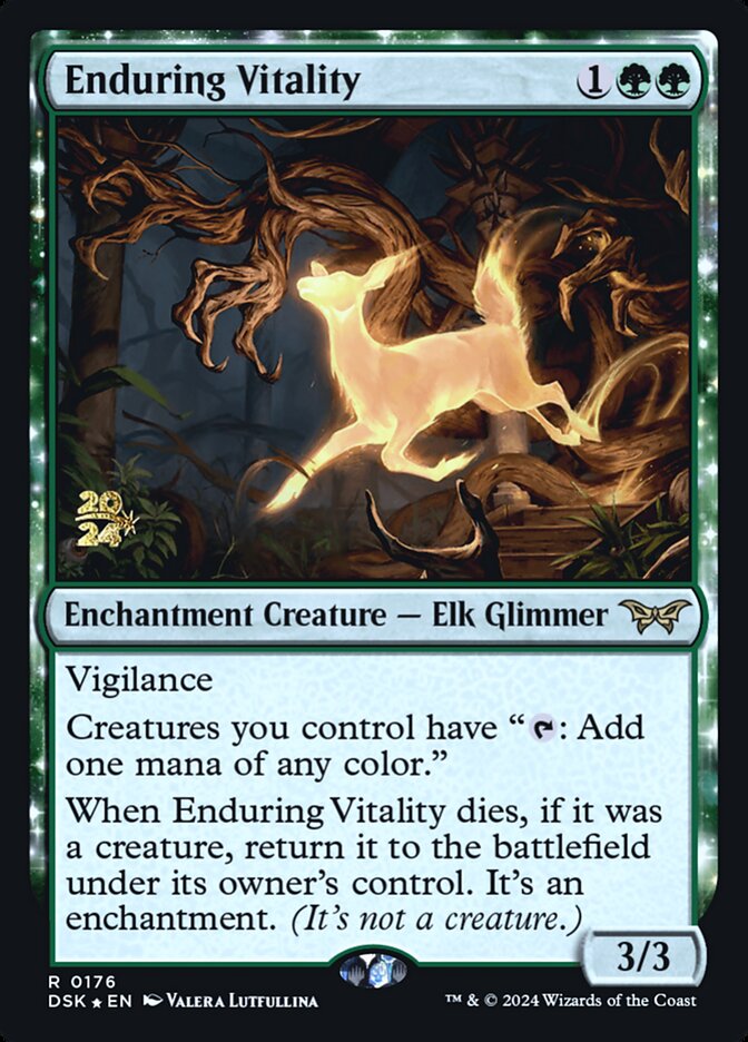 Enduring Vitality card front