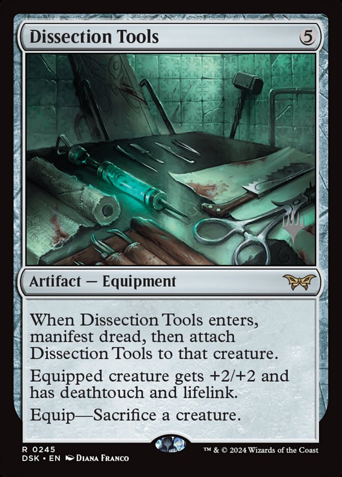 Dissection Tools card front