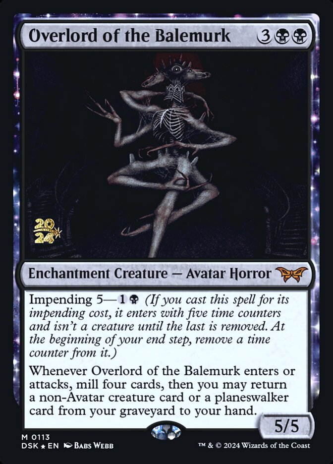 Overlord of the Balemurk card front