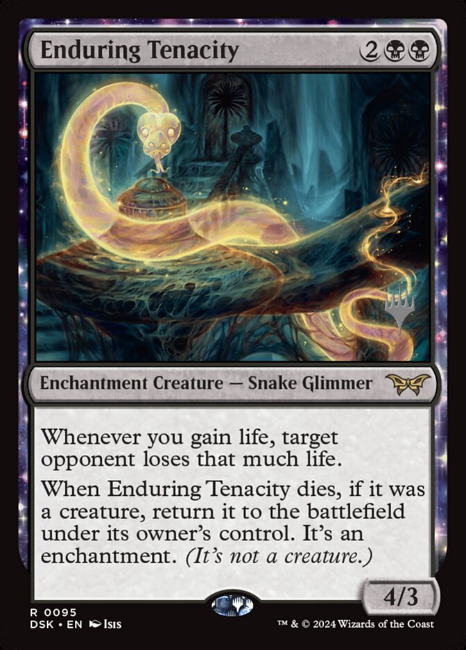 Enduring Tenacity card front