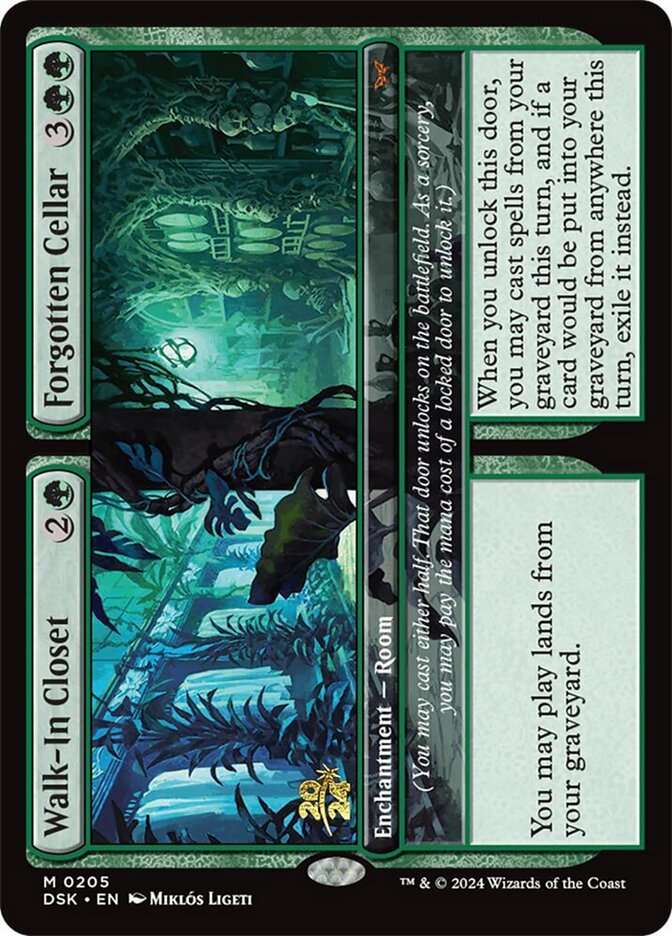 Walk-In Closet card front