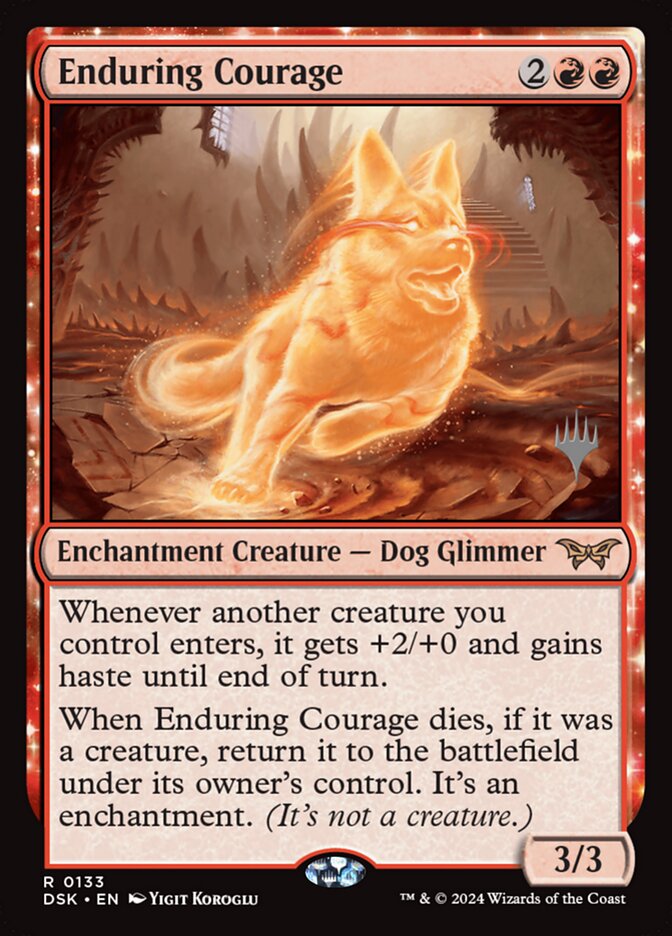 Enduring Courage card front