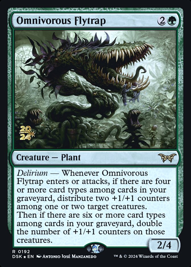 Omnivorous Flytrap card front