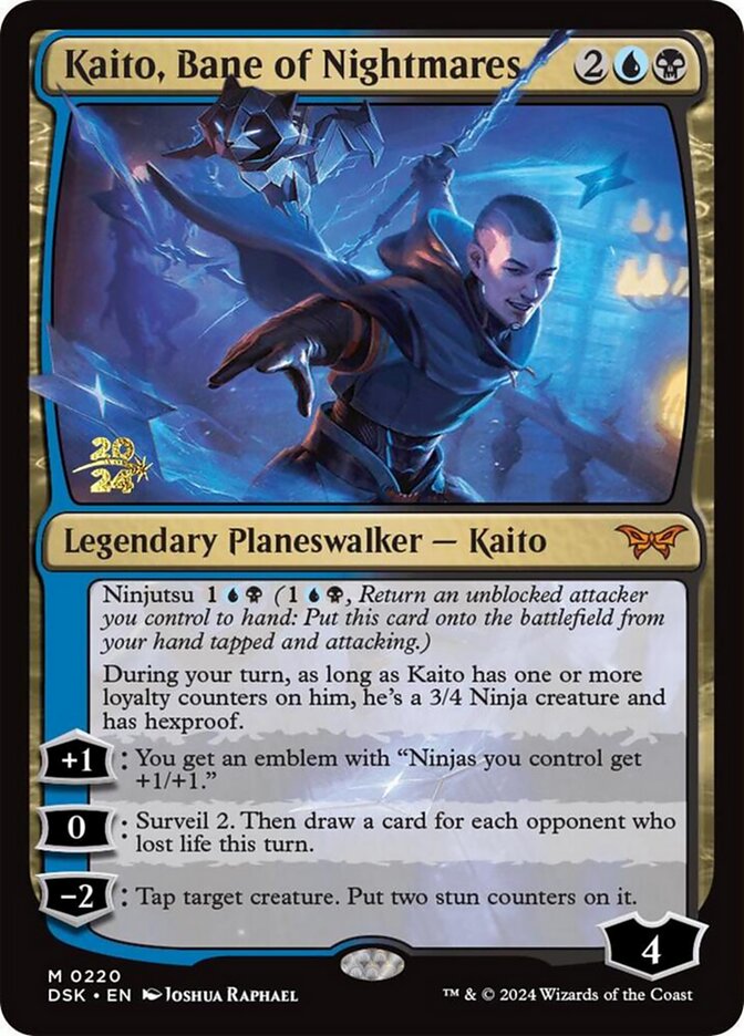 Kaito, Bane of Nightmares card front