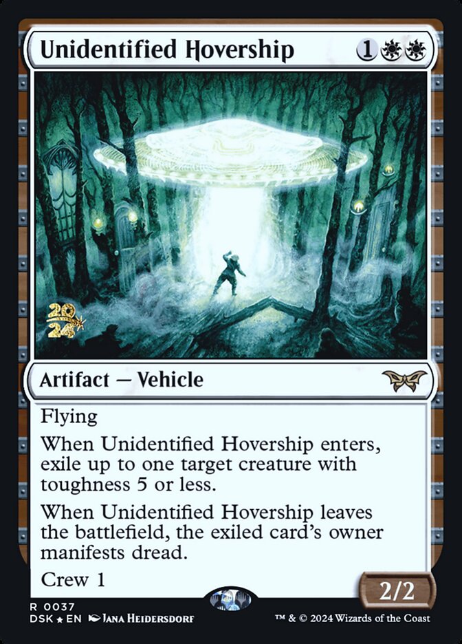 Unidentified Hovership card front