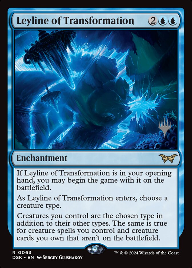 Leyline of Transformation card front