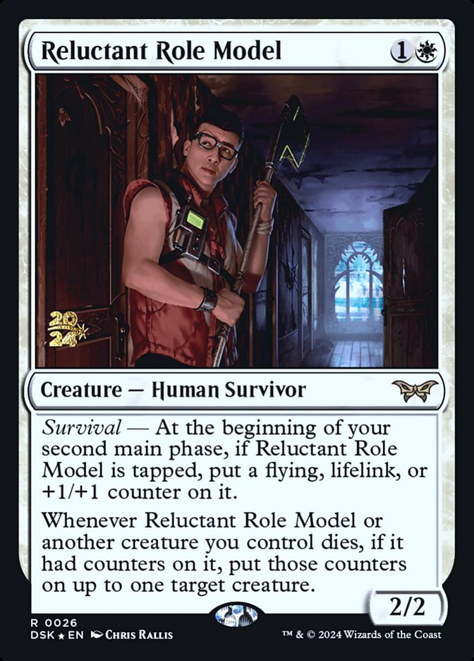 Reluctant Role Model card front