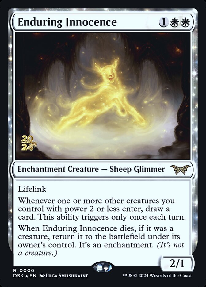 Enduring Innocence card front
