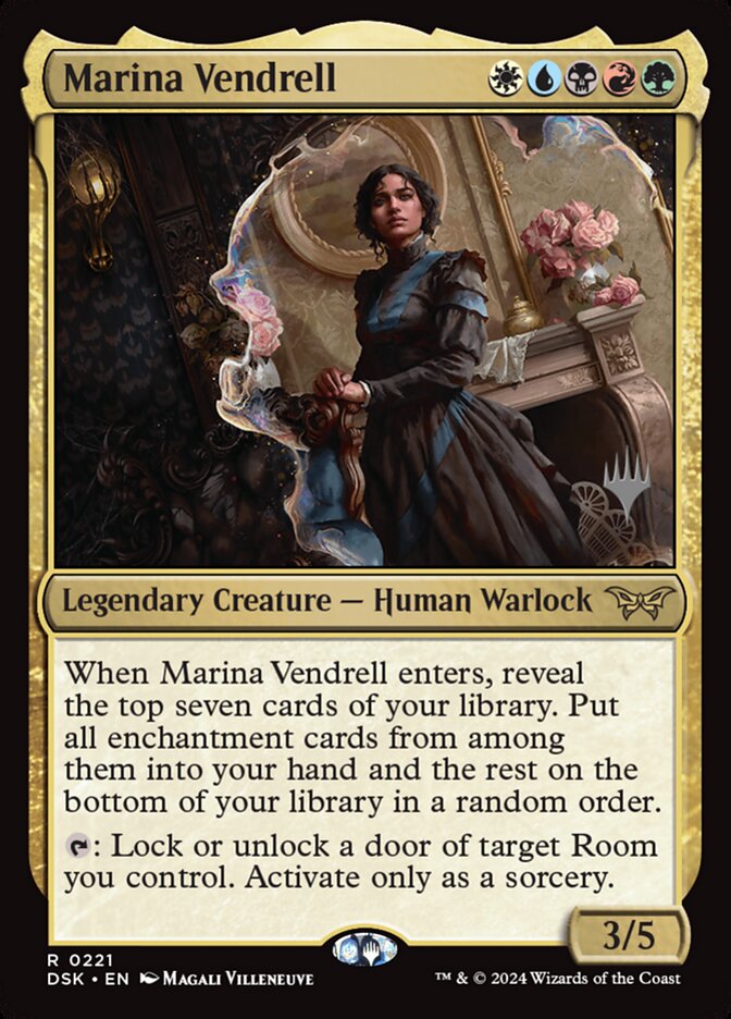 Marina Vendrell card front