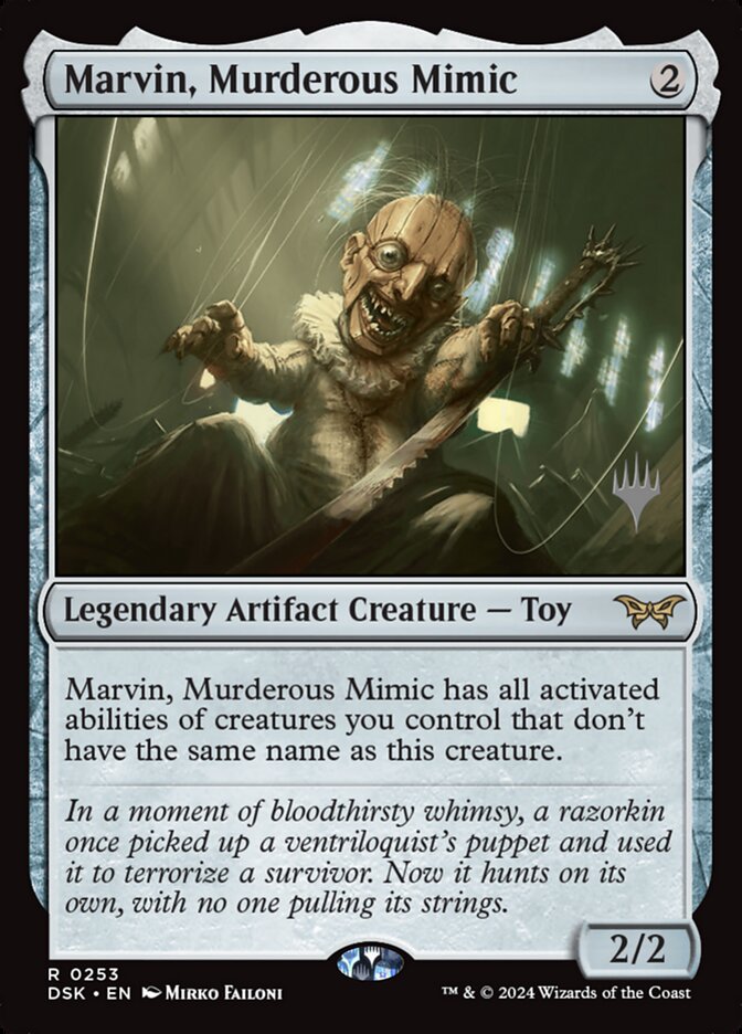 Marvin, Murderous Mimic card front
