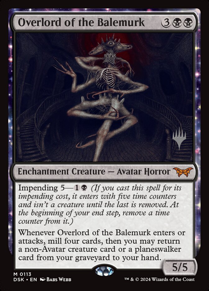 Overlord of the Balemurk card front