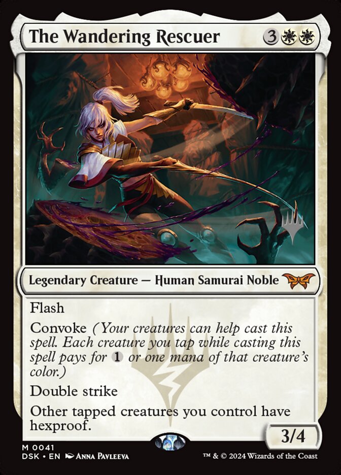 The Wandering Rescuer card front