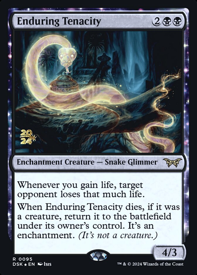 Enduring Tenacity card front