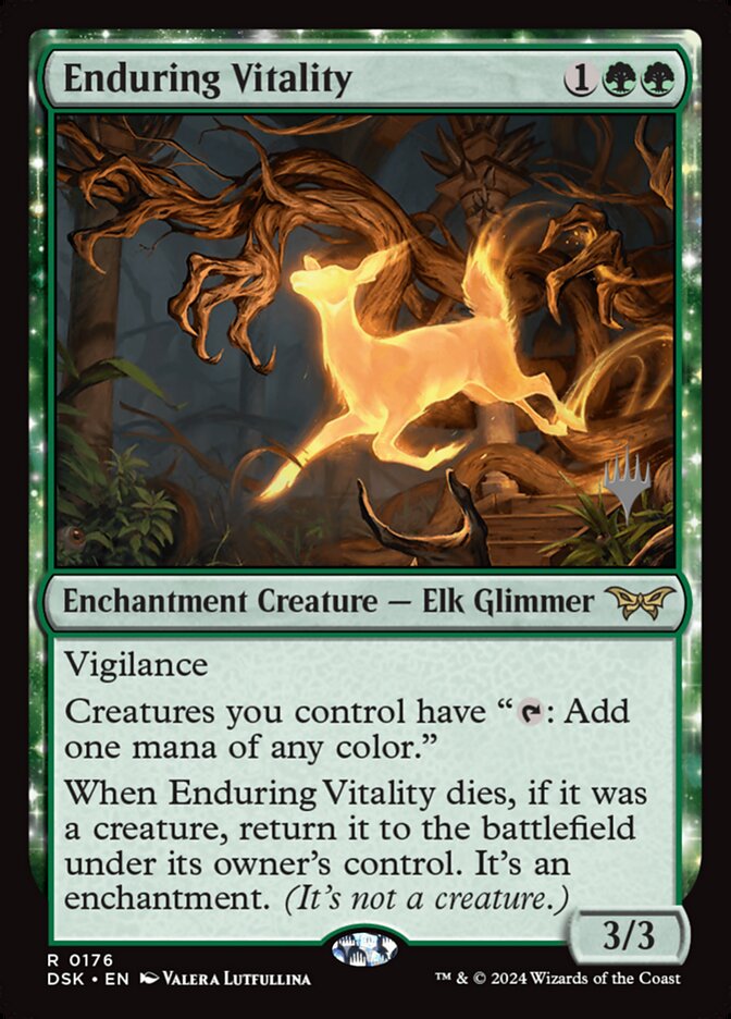 Enduring Vitality card front