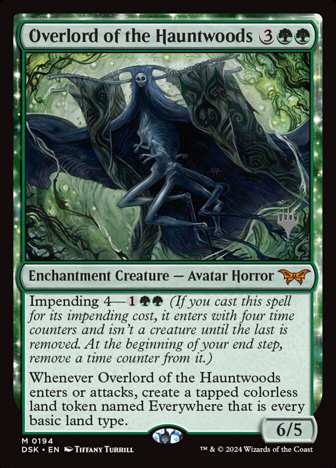 Overlord of the Hauntwoods card front