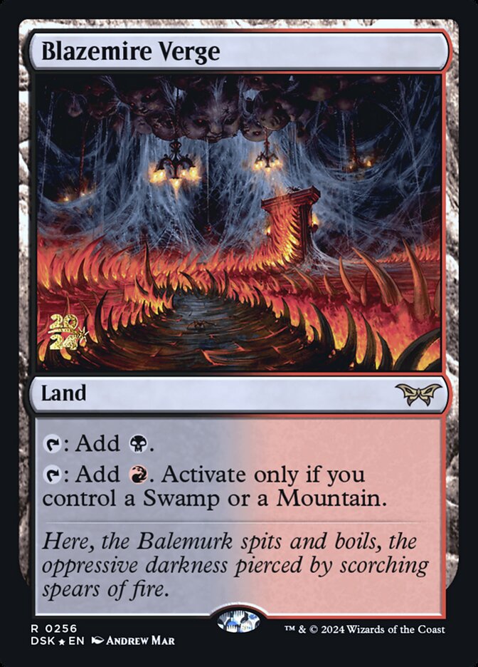 Blazemire Verge card front