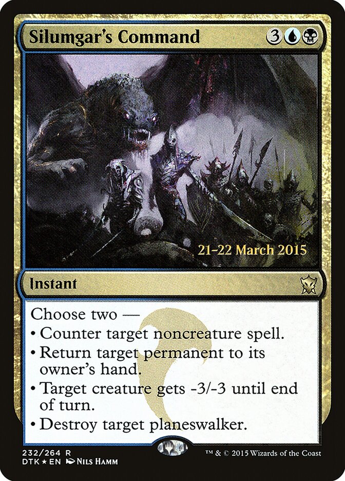 Silumgar's Command card front