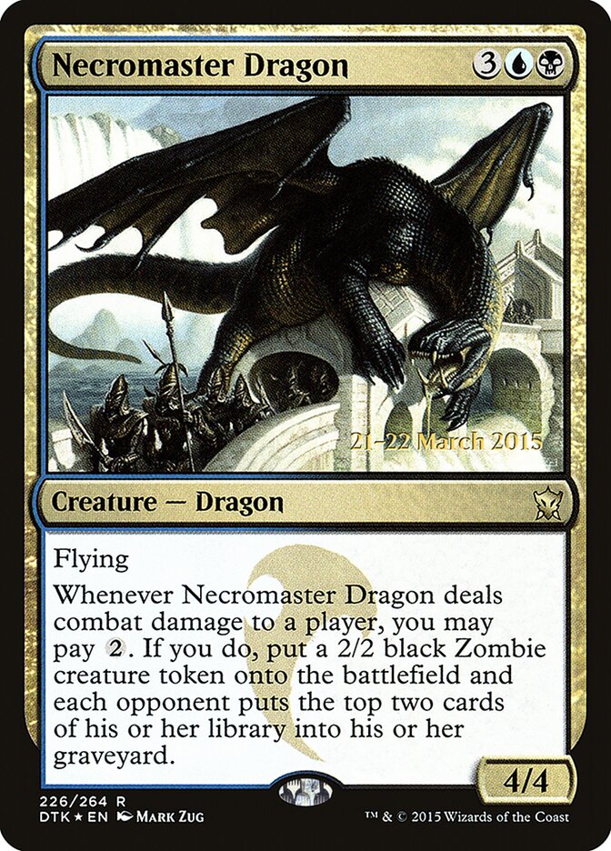 Necromaster Dragon card front