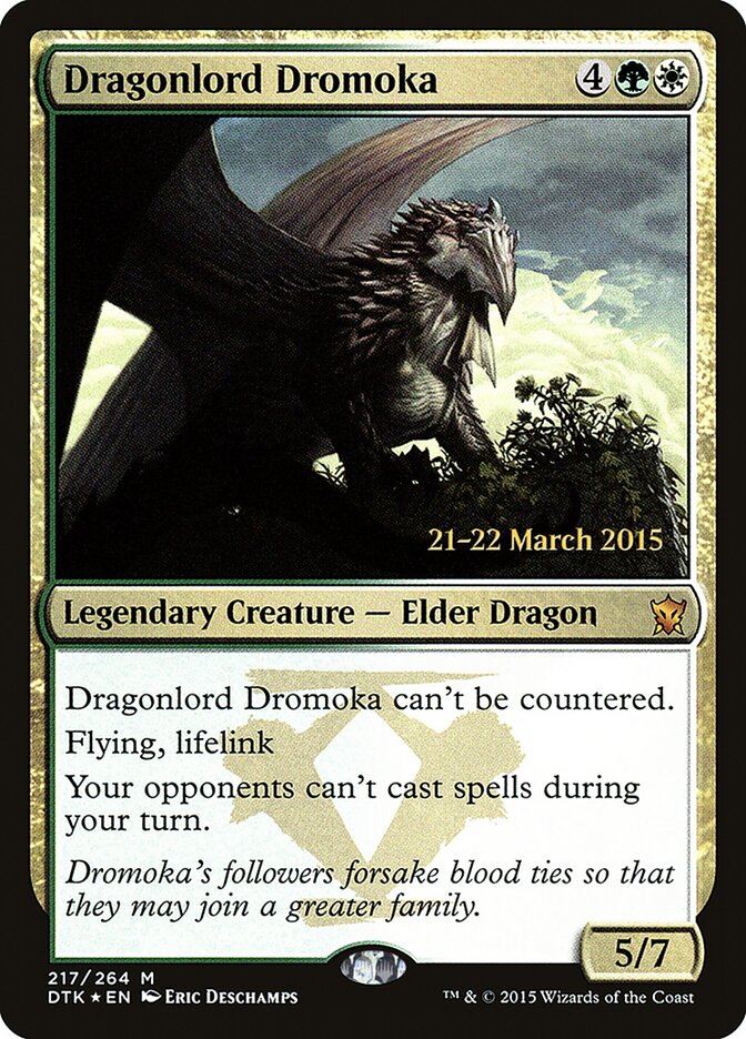 Dragonlord Dromoka card front