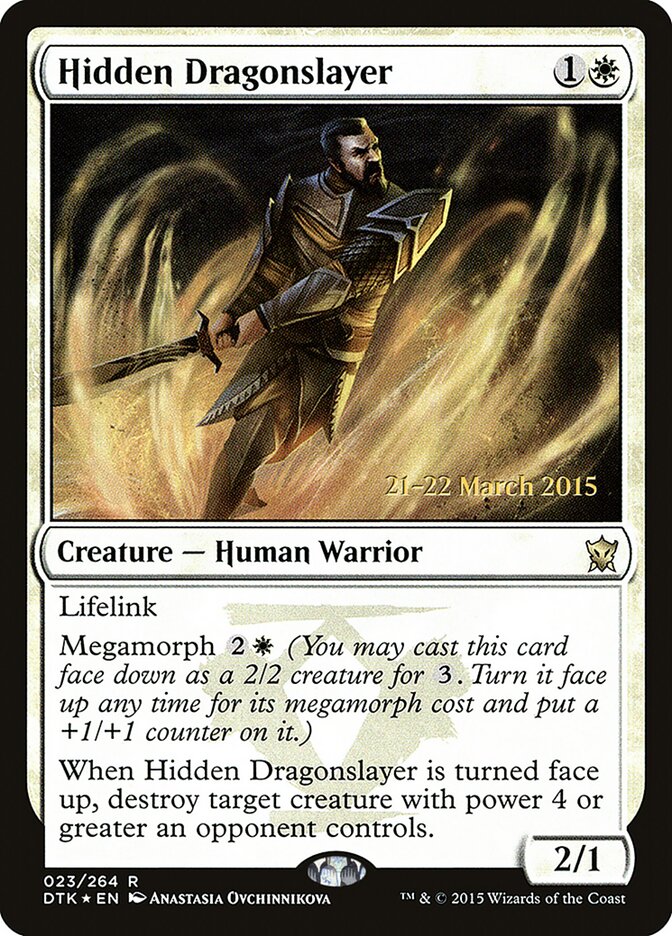 Hidden Dragonslayer card front