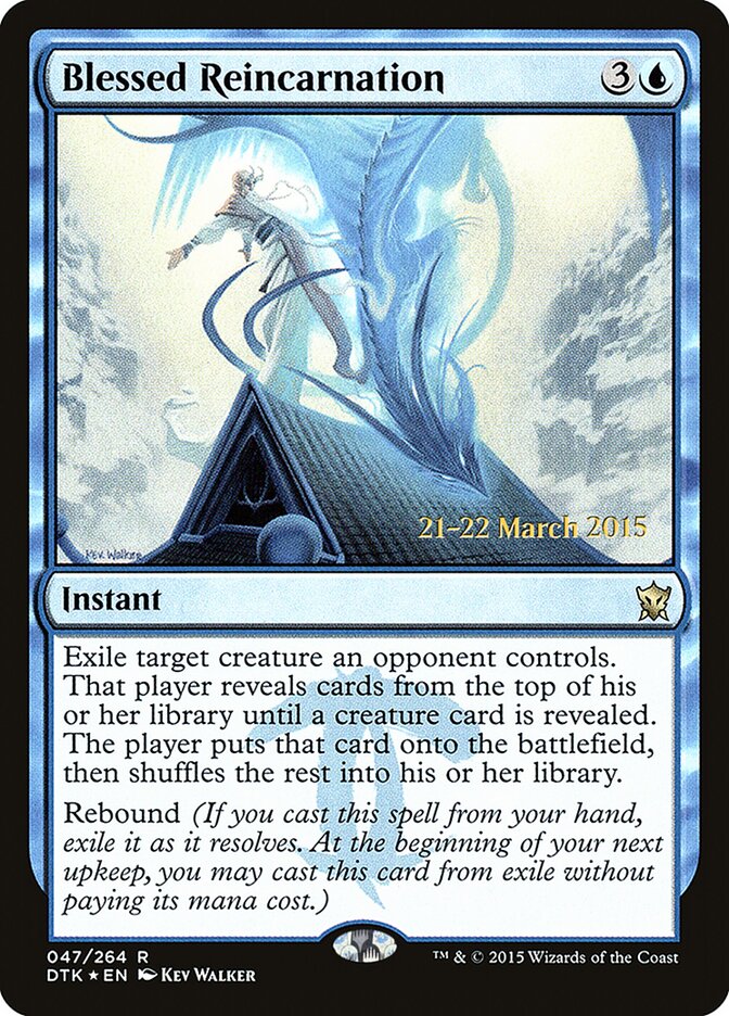 Blessed Reincarnation card front
