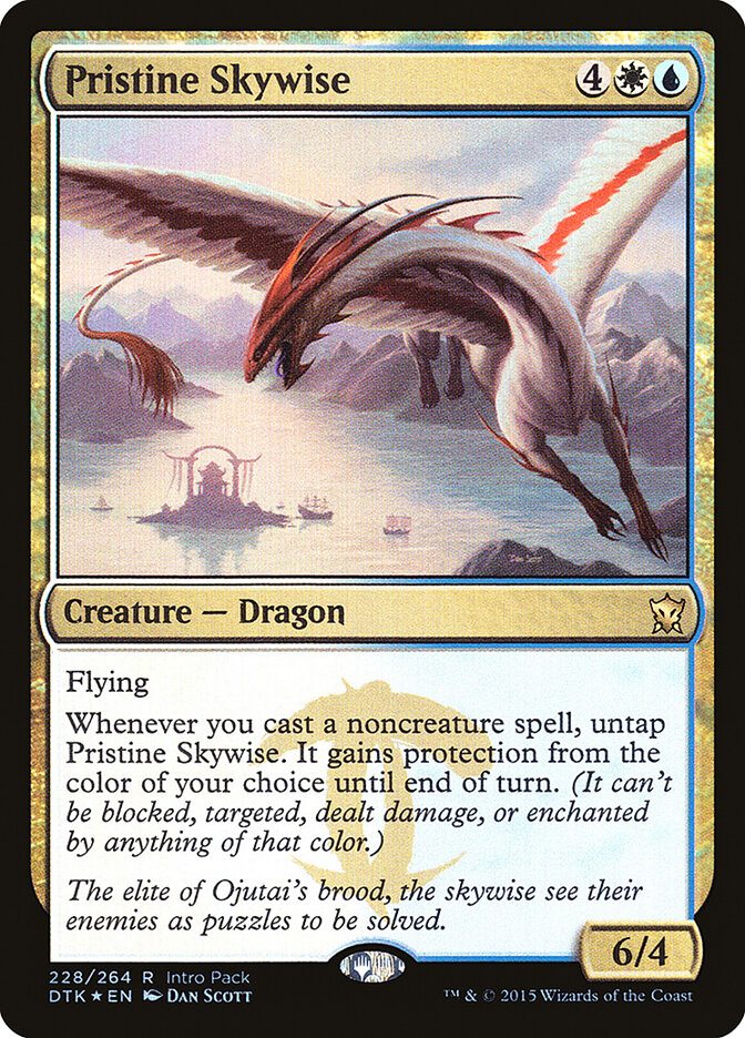 Pristine Skywise card front