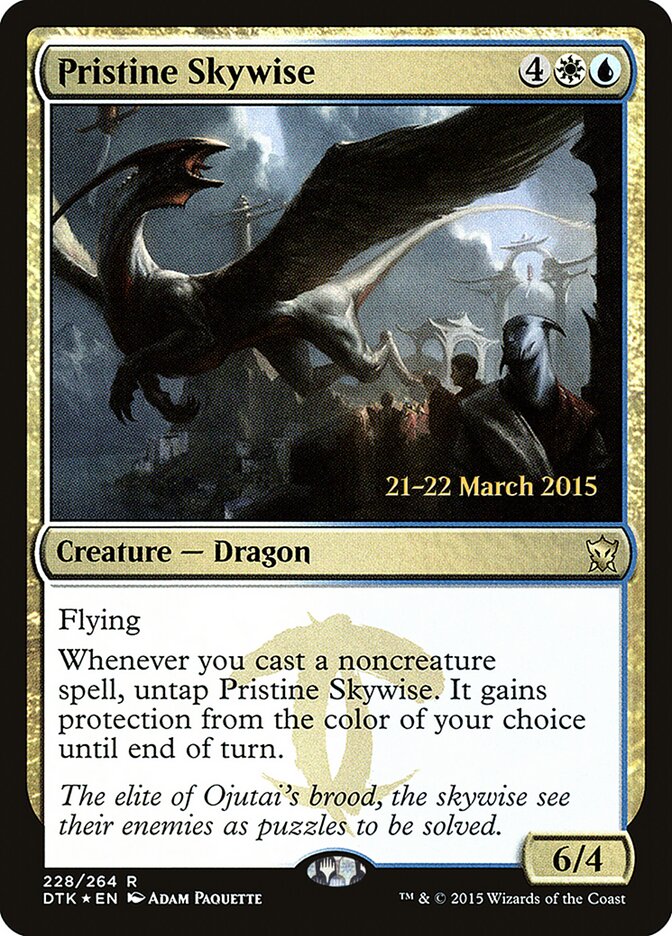 Pristine Skywise card front
